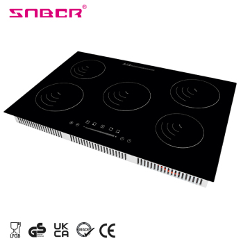 China Bestseller 5 Brenner Electric Induction Kocher Kochfeld