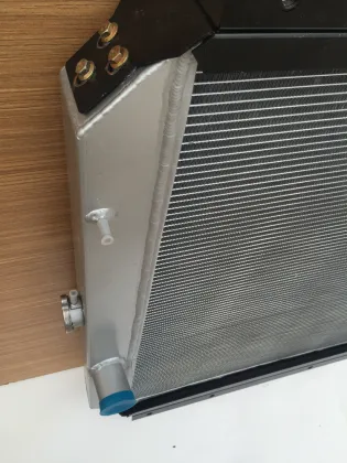 PC650 excavator water cooling radiator
