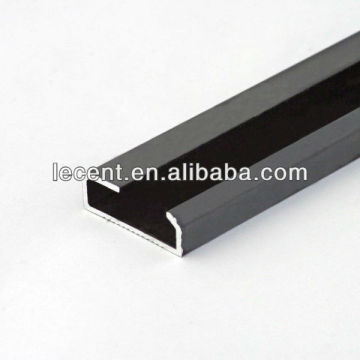 Cartoon picture hanging system wall mounted track in black coating