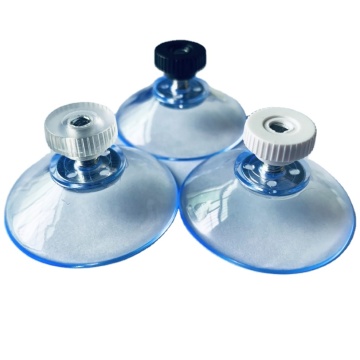 Transparent PVC Vacuum Suction Cups with Screw Replacement Parts - High Quality M4 M5 M6