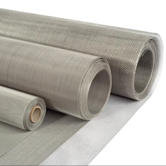 Titanium and Nickel Mesh Screens: 50, 100, 150 Mesh Plain Titanium Mesh Sheets