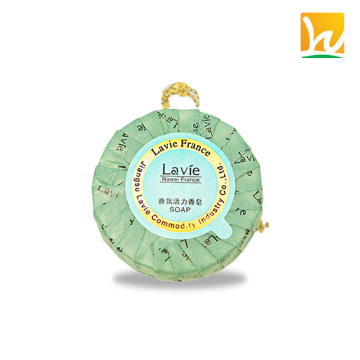Round Coconut Milk Aroma Vitality Hotel Bar Soap