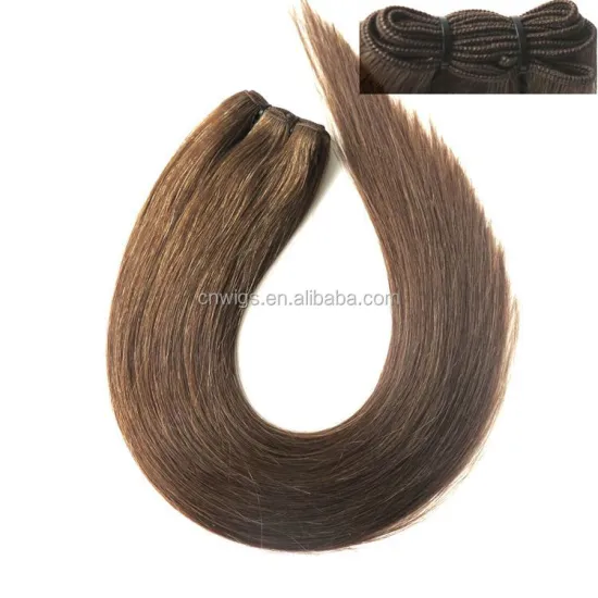 XUCHANG HARMONY 3 Pieces  100gram/piece 22inch Color #6 Cuticle Intact brazilian human hair weave manufacturers