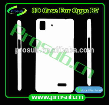 3d sublimation diy blank cell phone case cover skin for SFP- OPP R7