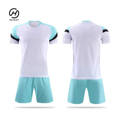 Custom Logo Yellow Jersey Football Quick Dry Short Long Sleeve Football Jersey 100% Polyester Jersey Football