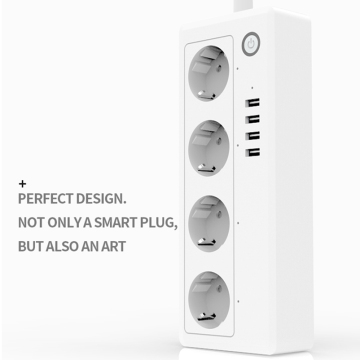 Chaoran Alexa Smart Home Echo WiFi 전기 플러그 및 소켓 다중 EU 표준