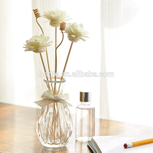 Aroma essential oil glass diffuser bottle