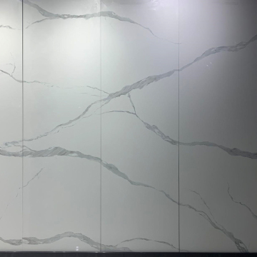 White Luxury Marble Stone Sintered Porcelain Slab for Living Room Tiles