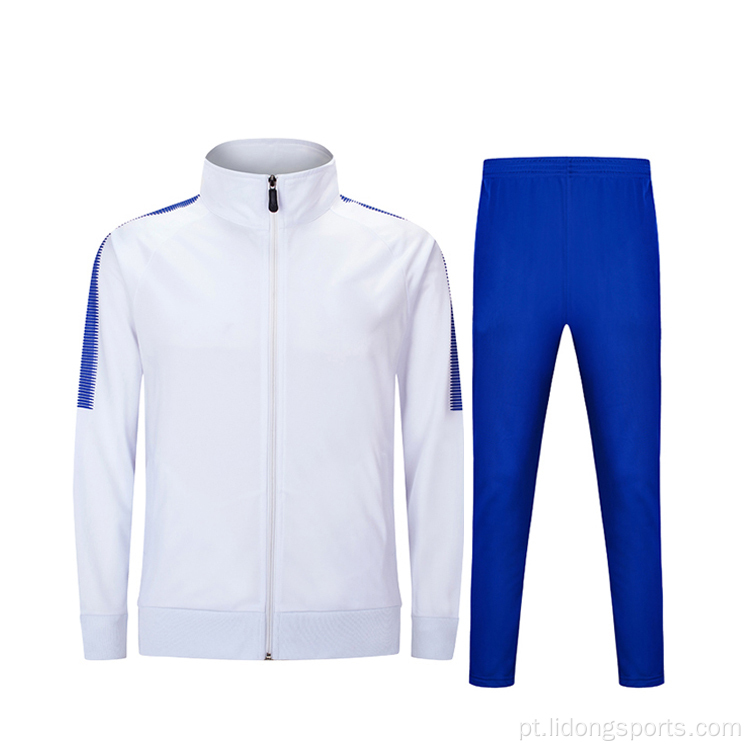 Conjunto de tracksuit de roupas esportivas de homens esportivos personalizados por atacado