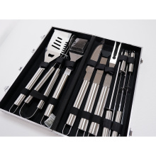 Alat Barbecue 10pcs karo Set Aluminium Shell