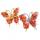 Carnelian Butterfly Decoration Healing Crystal Chip Beads Ornament Home Decor Gifts