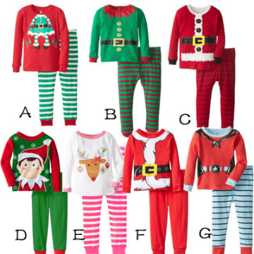 Sunwing Lemokiz Baby Kids Xmas Santa Claus Suit Nightwear Pajamas Sleepwear Tops+Pants