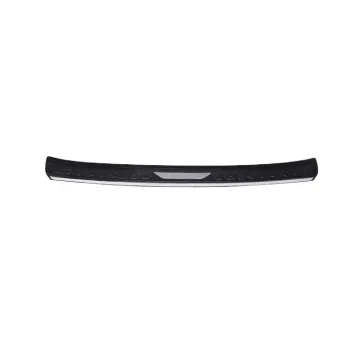 Chrome Trim Trunk Rear Bumper Protector Cover Plate for Toyota Yaris 14-on