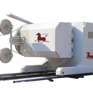 Professional TJTB-37 Diamond Wire Saw Machine for Efficient Granite and Marble Block Trimming in Quarries