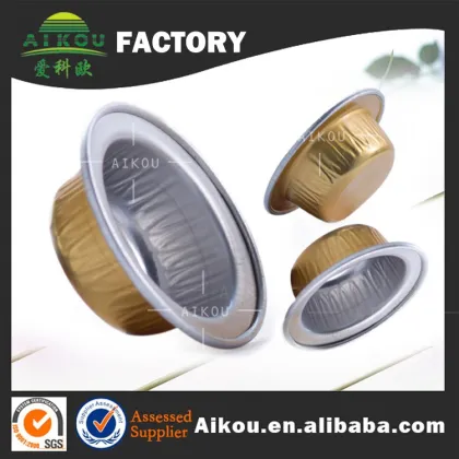 Aluminum foil jam honey tin