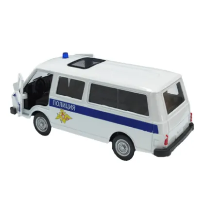 1/36 Scale Bus Promotional Set: Alloy Truck Toys, Simulation Miniature Diecast Vehicle Models