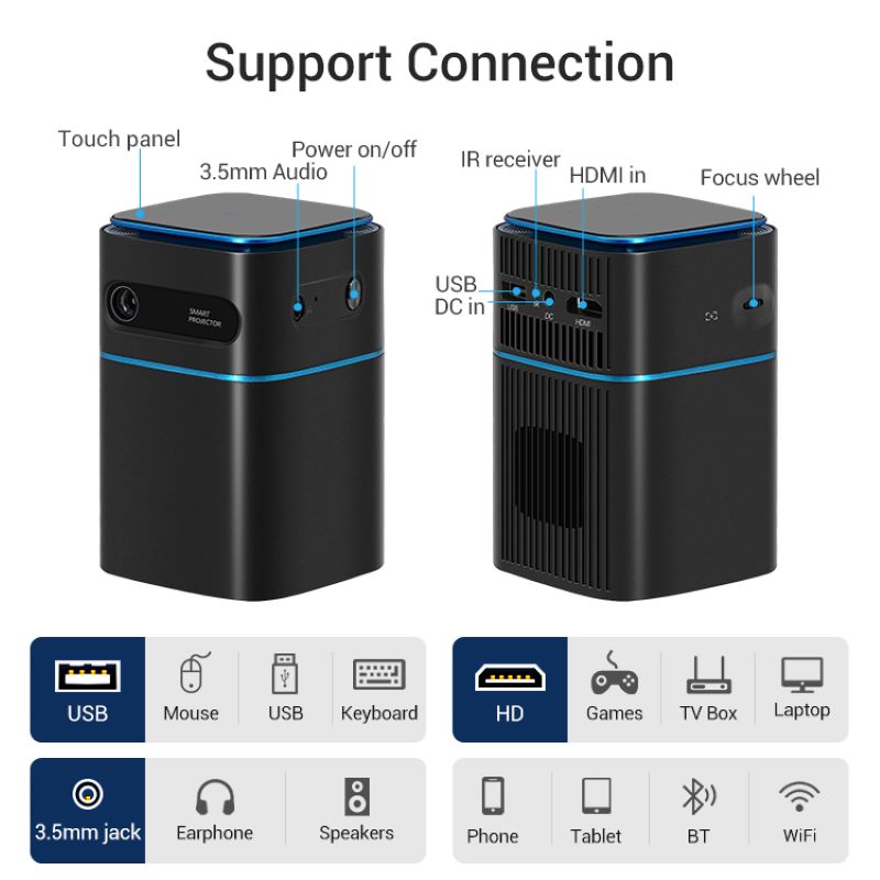 home projector dlp vs lcd