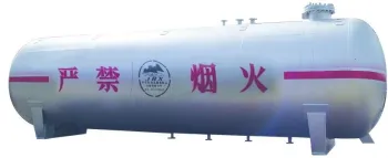 Chemical Lpg Liquefied Petroleum Gas Tank / Pressure Vessel Tank