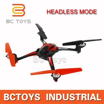 Hotest toy 2.4G headless mode rc quadcopter intruder ufo, drohne with lights.