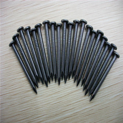 Hardened galvanized concrete nails for building material