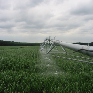 Remote control center pivot irrigator use for big land