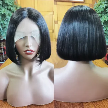 Wholesale Cheap Virgin Hair Short Bob Wigs For Black Women 13x4x1 T Part Lace Wigs Human Hair Lace Front Brazilian Hair Wigs