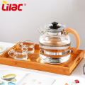 LILAC JT515-1/JT515 glass teapot