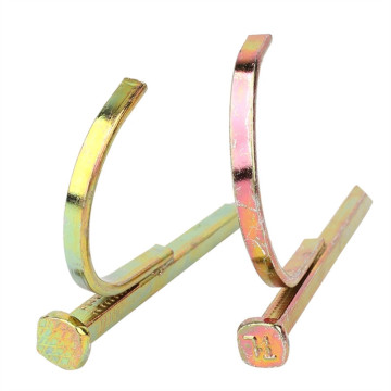 High-Quality Galvanized Pipe Fixing Hooks and Nails for Water Pipe Installation