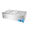 Acero inoxidable de alta eficiencia Bain Marie