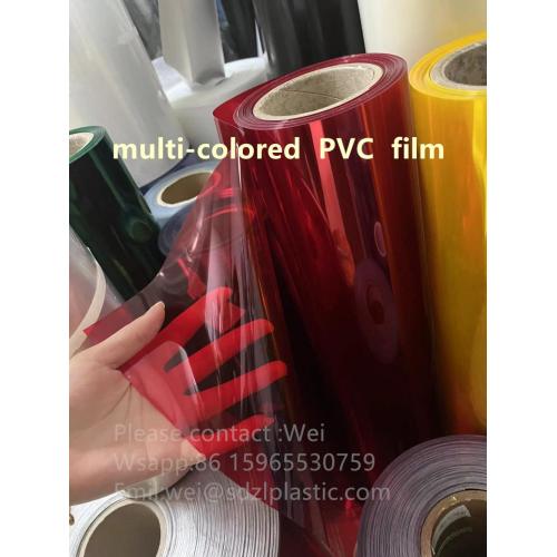 2023 cor rígida filme plástico de PVC para termoforming