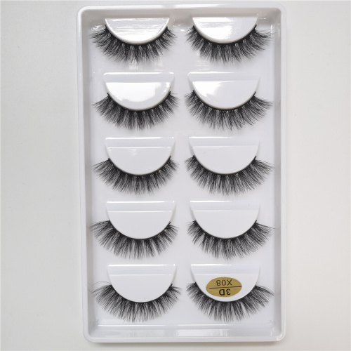 5 Pairs Lashes 5 pairs lashes handmade natural false eyelashes x08 Factory