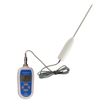 Aangepast logo laboratorium keuken voedsel industrieel gebruik Hoge nauwkeurigheid 0,5 C waterdichte IP68 digitale hand-held thermometer