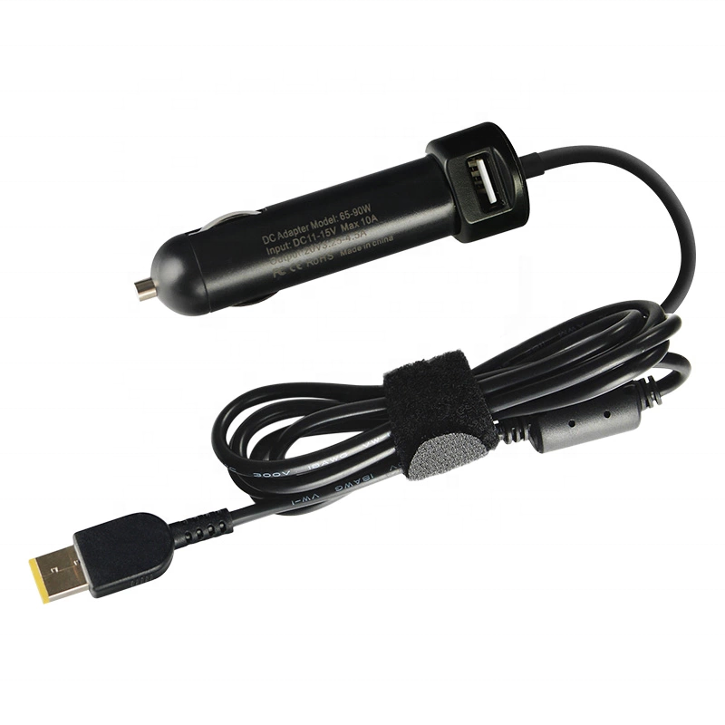 Carregador de carro USB Port Adapter 20V 3.25A Lenovo