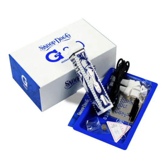 Custom full color printed CBD cartridge packaging box