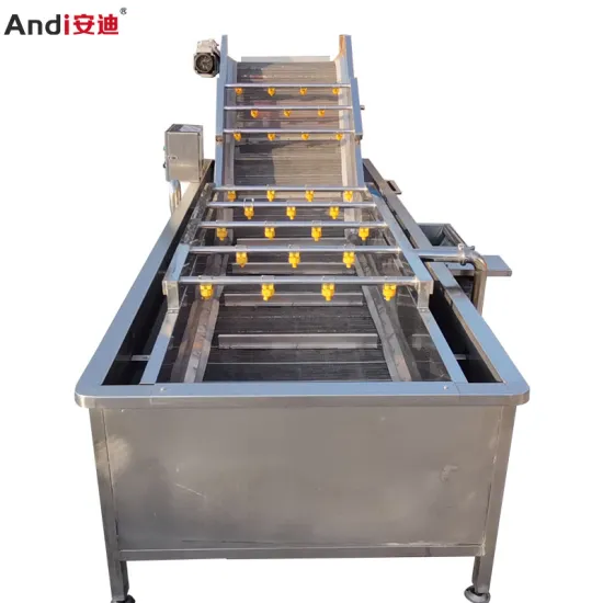 Commercial Industrial Food Processing Machines: Avocado Mango Vegetable Washing Machine & Frozen Vegetable Production Line