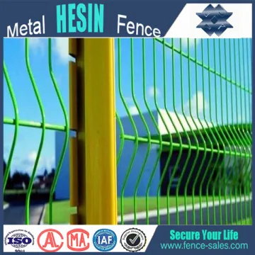 High Quality 3D Curved Wire Mesh Fence