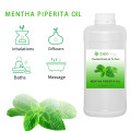 100% Food Organic Food Grade Mentha Piperita Oil untuk Kulit Rambut