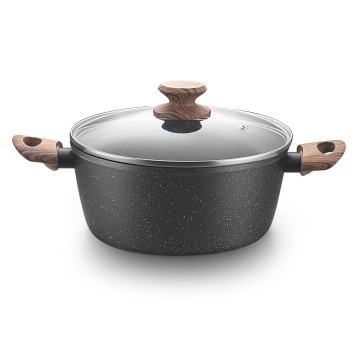 Factory Wholesale High Quality Non-stick Insulated Cooking Pots with Lid