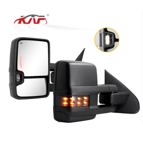 Power Heated Amber Signal Towing Mirrors for Chevrolet Silverado & GMC Sierra 2014-2018