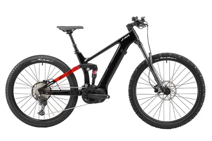 JAVA 29 Inch Carbon Fiber Middle Drive Electric Mountain Bike with 12 Speed Dual Suspension