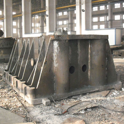 Large hydraulic press castings