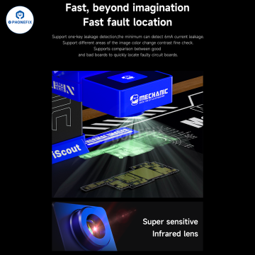 Mechanic iScout Thermal Imaging Camera Instruments For Motherboard Test