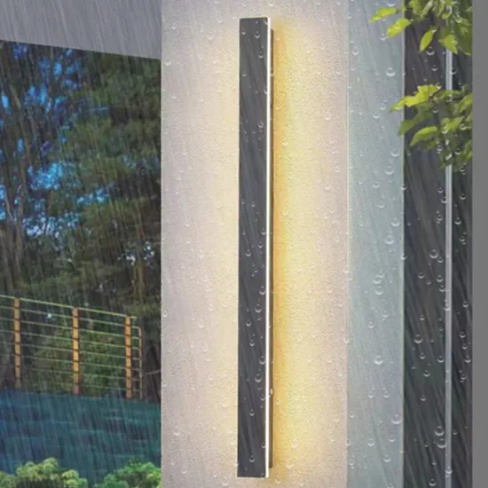 IP65 Outdoor Wall Light - Guzhen Multicolor LED Linear Sconce