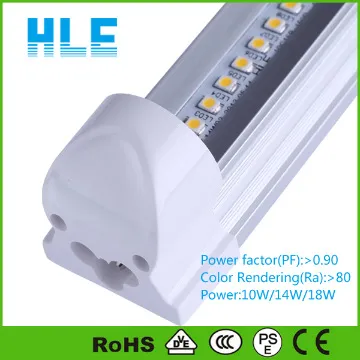 ce rohs standard t5 t8 led tube lamp pablo tube top lamp