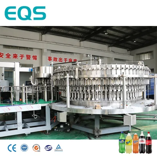 Germany Technology Carbonated Soft Drink Filling Machine for Complete CSD Production Line