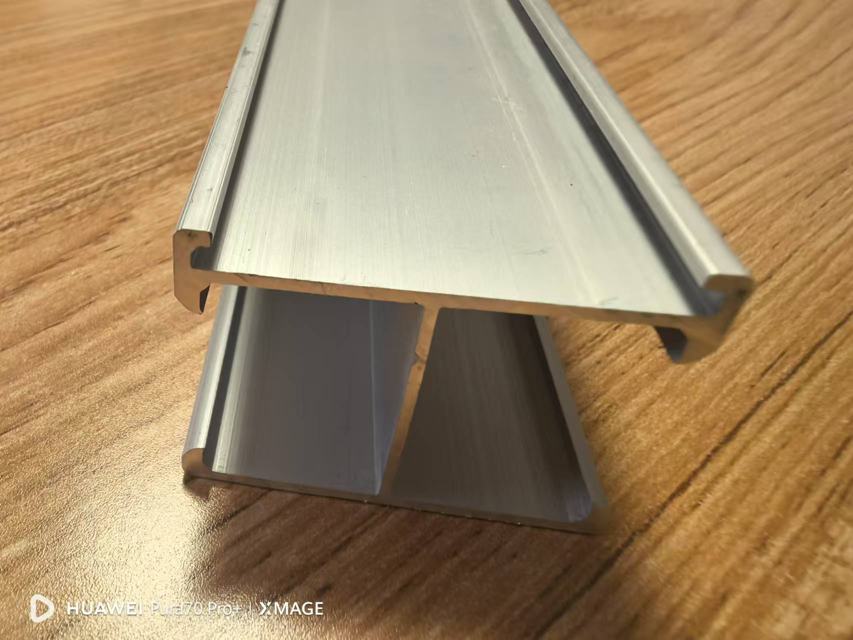 Anodized aluminum alloy rails solar mounting system
