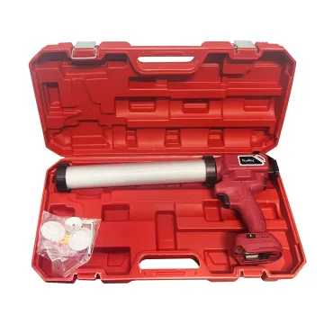 Cordless Aluminum Tube Clear Electric Caulk Gun