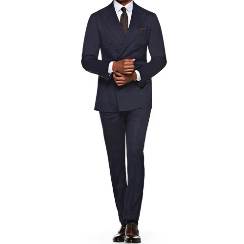 Classic Double Breasted Woolen Blazer for Business Wear