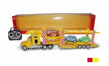 2014 4 functions rc trucks and trailers toys for children