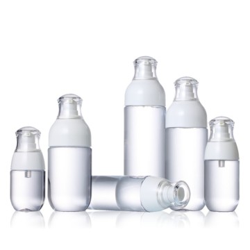 PETG Plastic Spray Bottle Cosmetic Lotion Pomp flessen